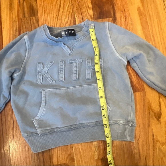 Kids Kith Blue Crew Neck Swear Shirt Size 3T - Picture 8 of 12